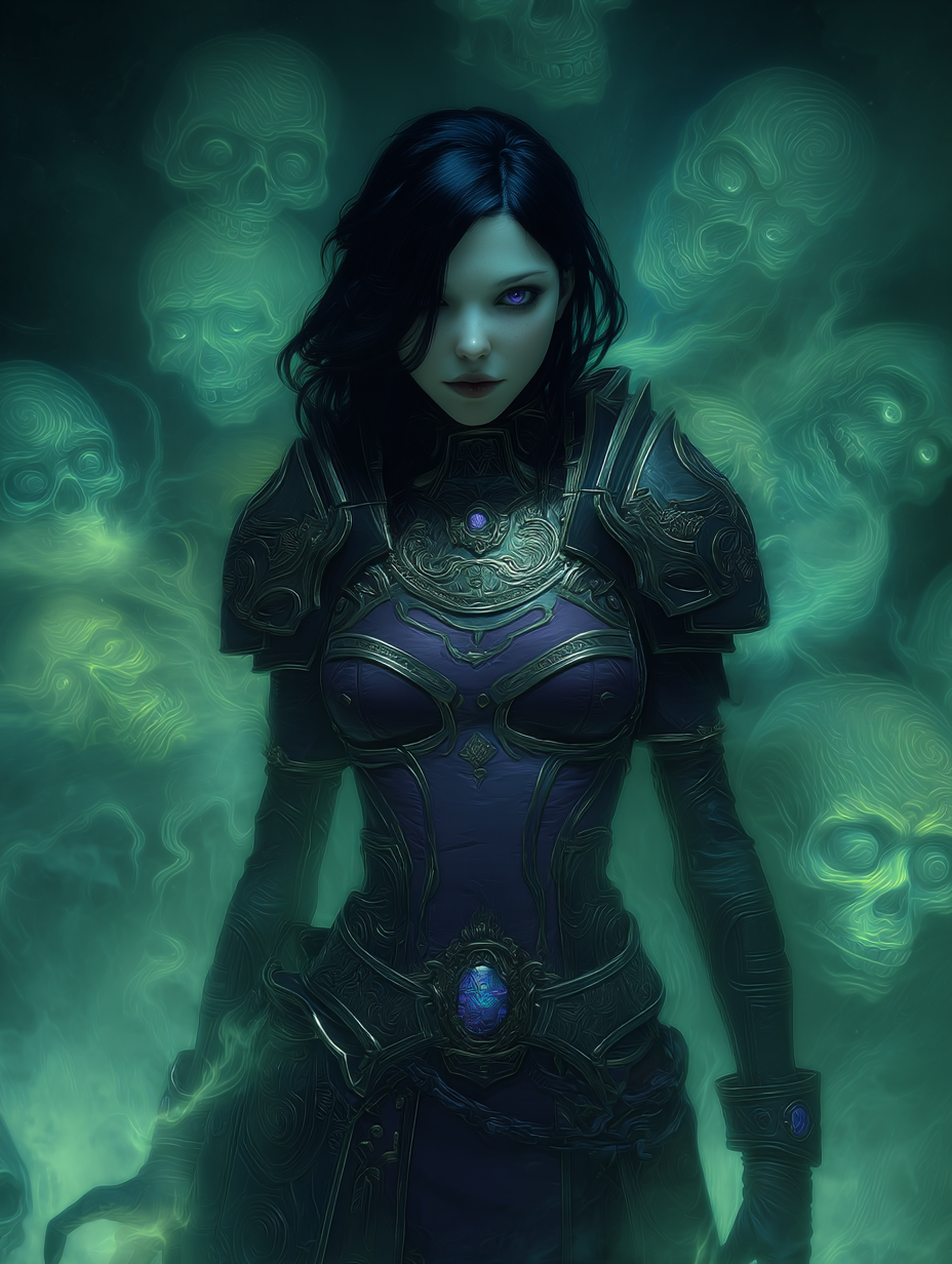 Elowyn & Miranda enter the arena.